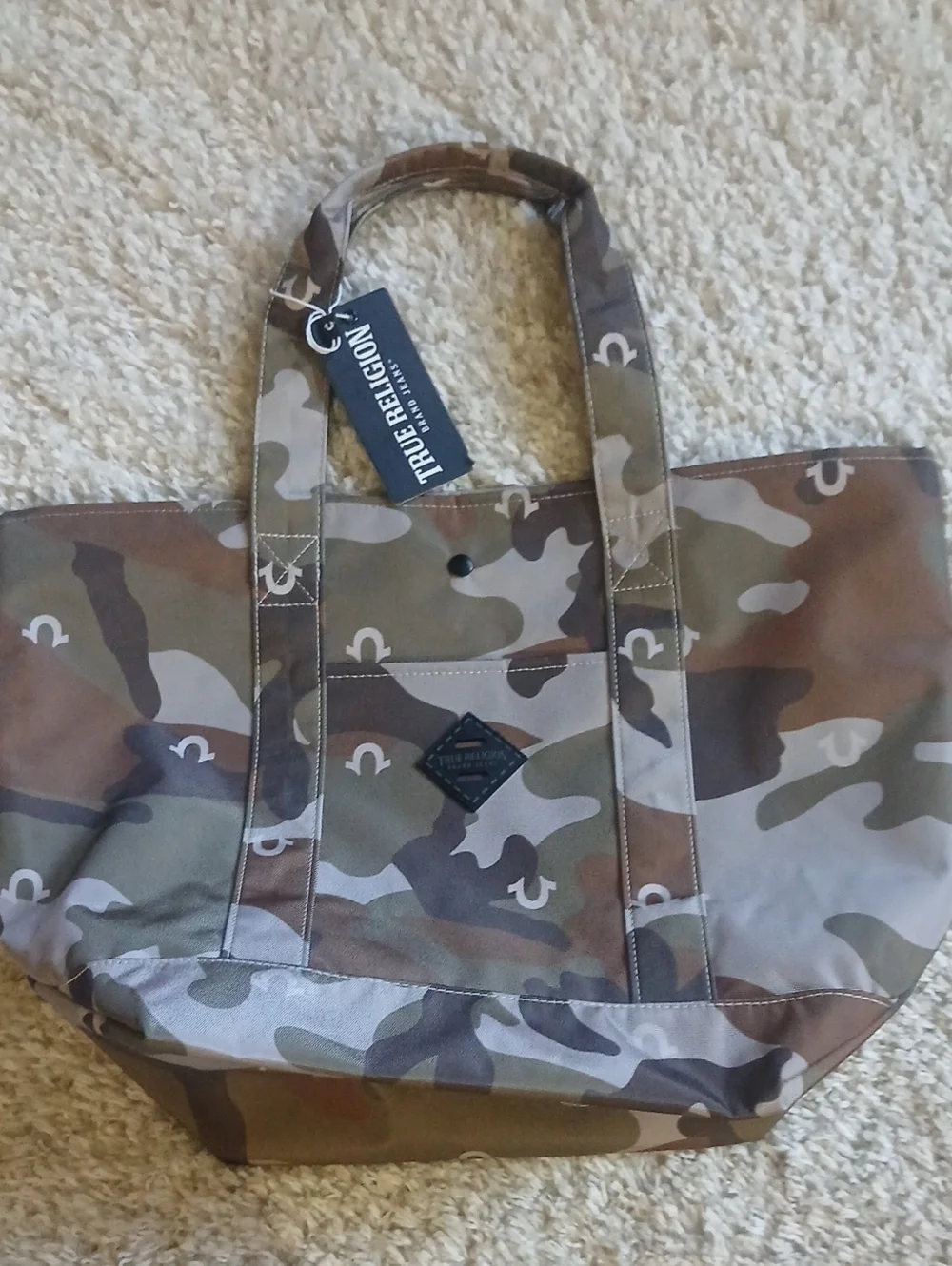 NWT TRUE RELIGION LARGE TOTE BAG